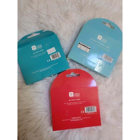 NWT Bundle Talking Tables Christmas Jokes, Cheesy Jokes, Film and Music Trivia⭐️ - Picture 5 of 5